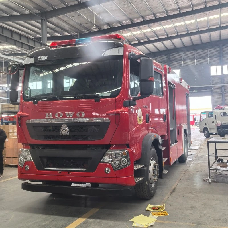 HOWO 8 Ton Electric Fire Tanker high quality
