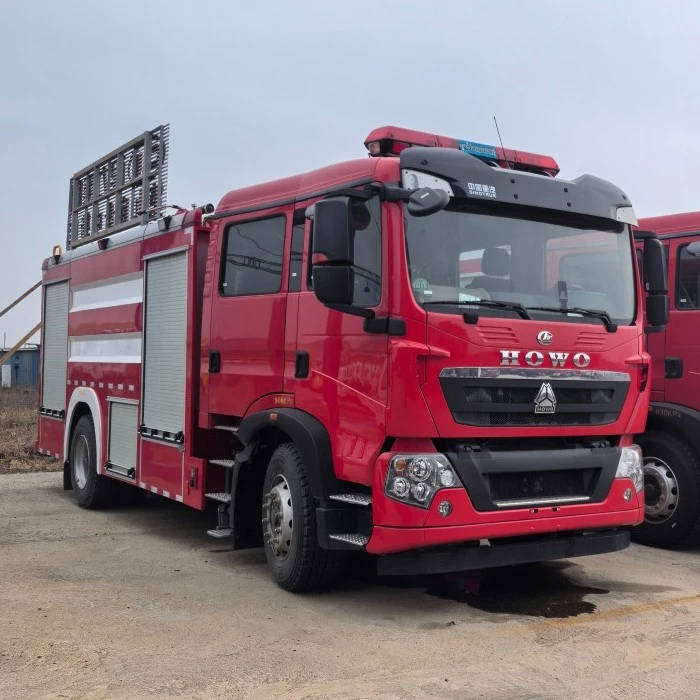 HOWO 8 Ton Electric Fire Tanker factory