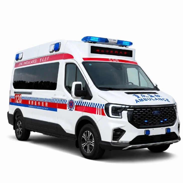 Ford T8 Diesel Ambulance Euro 6 ICU Medical Vehicle