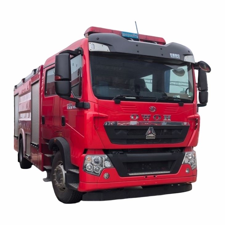 HOWO 8 Ton Electric Fire Tanker